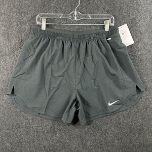Nike Tempo Shorts Women's Extra Large Gray Dri-Fit Drawstring Training Gym